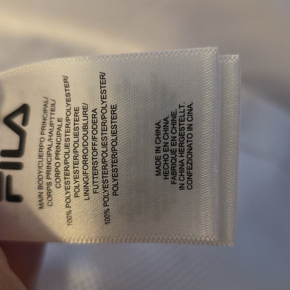 Fila Tennis Windbreaker BNP PARIBAS OPEN Mens Size Large NWOT - Picture 6 of 7